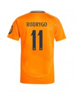 Real Madrid Rodrygo Goes #11 Venkovní Dres 2024-25 Krátký Rukáv